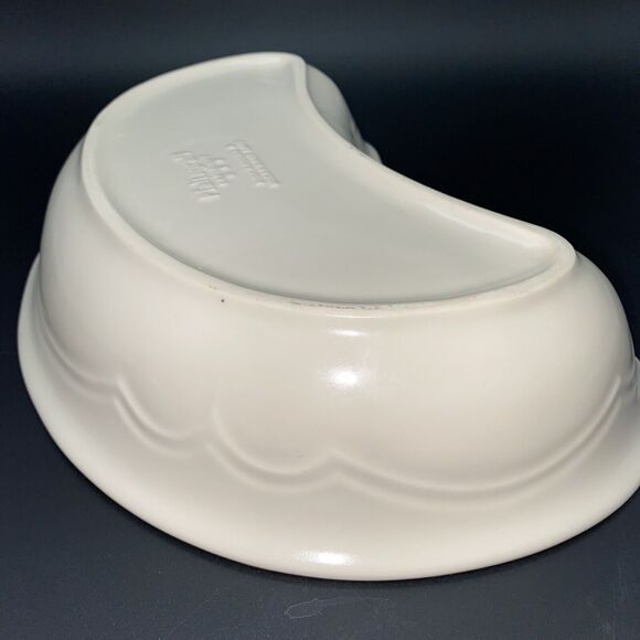 Pfaltzgraff Tea Rose Crescent Shaped 11.5” Serving Dish No Print - Picture 14 of 16